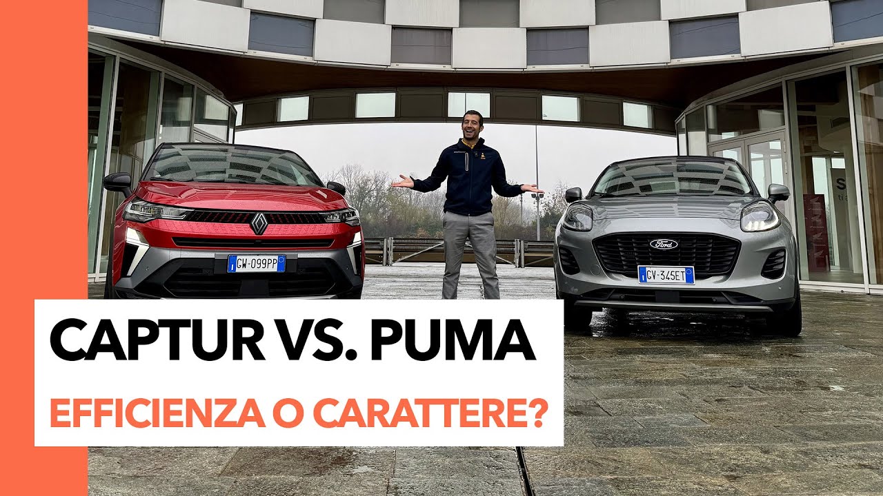 Comparativa B-SUV 2024 | Ford Puma vs. Renault Captur: EFFICIENZA o CARATTERE?
