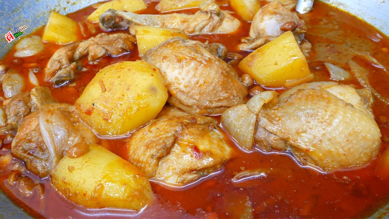 มัสมั่นไก่ ใช่ว่ายุ่งยาก ทำง่ายหอมเข้มข้นเปื่อยนุ่มเข้าเนื้อ ด้วยมือเรา