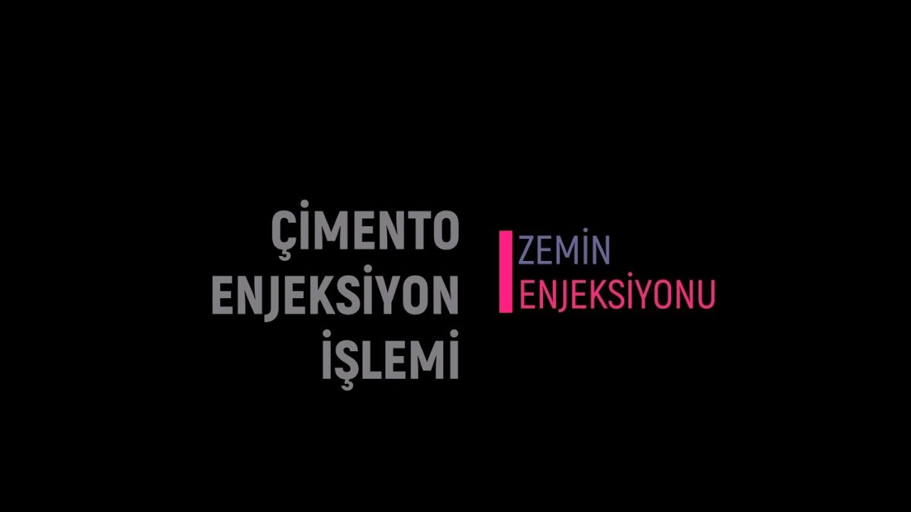 Zemin Enjeksiyon Uygulaması