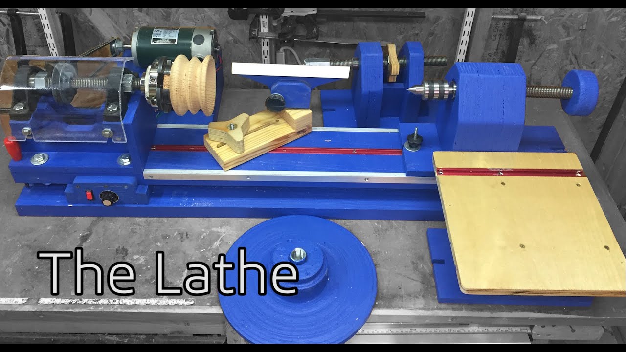 How to Build A Lathe Mostly from Wood. Part 1 Intro, And The Plans:  021