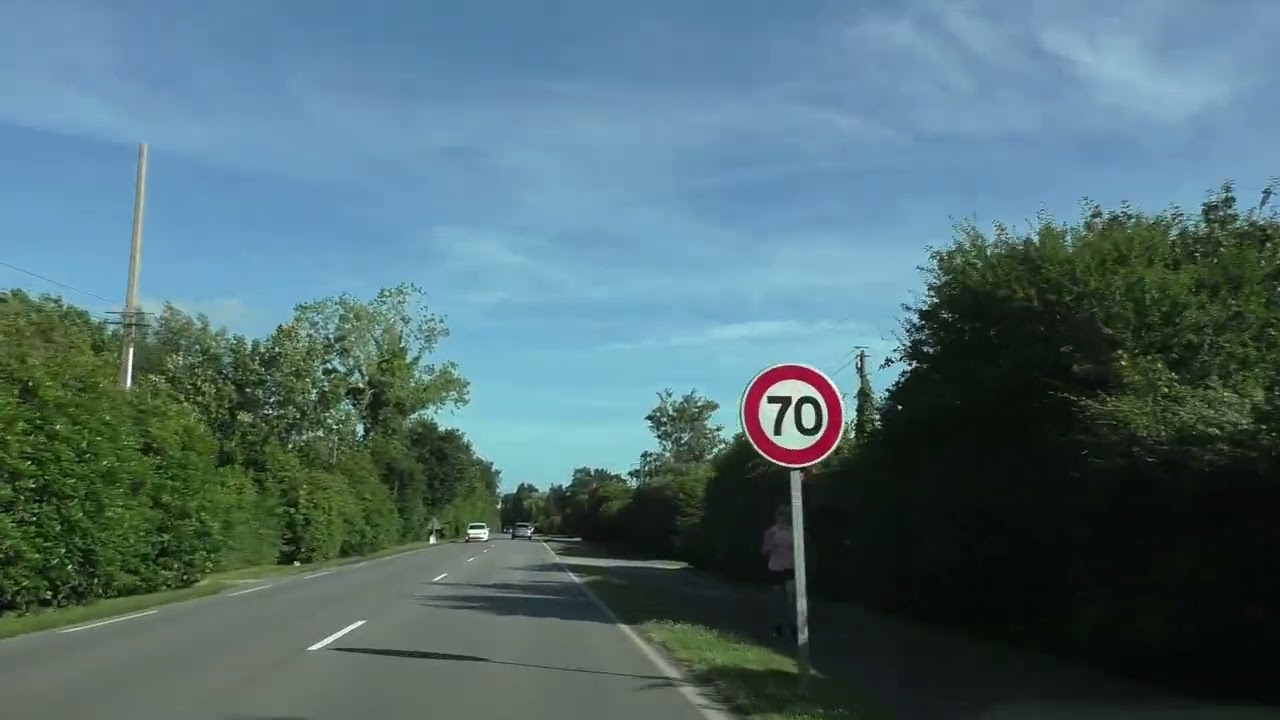 Driving Route de Quimper, Chemin de Kernoac'h Route de Beg Meil & Hent Kerveltrec, Fouesnant France