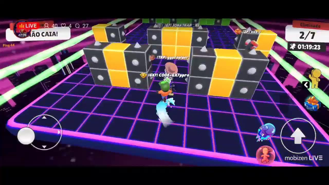 Jogando stumble guys  pvp