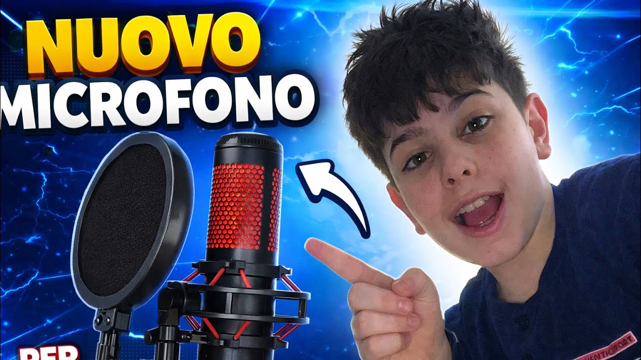 Il mio nuovo MICROFONO da STREAMING(assurdo*)!!!🎤