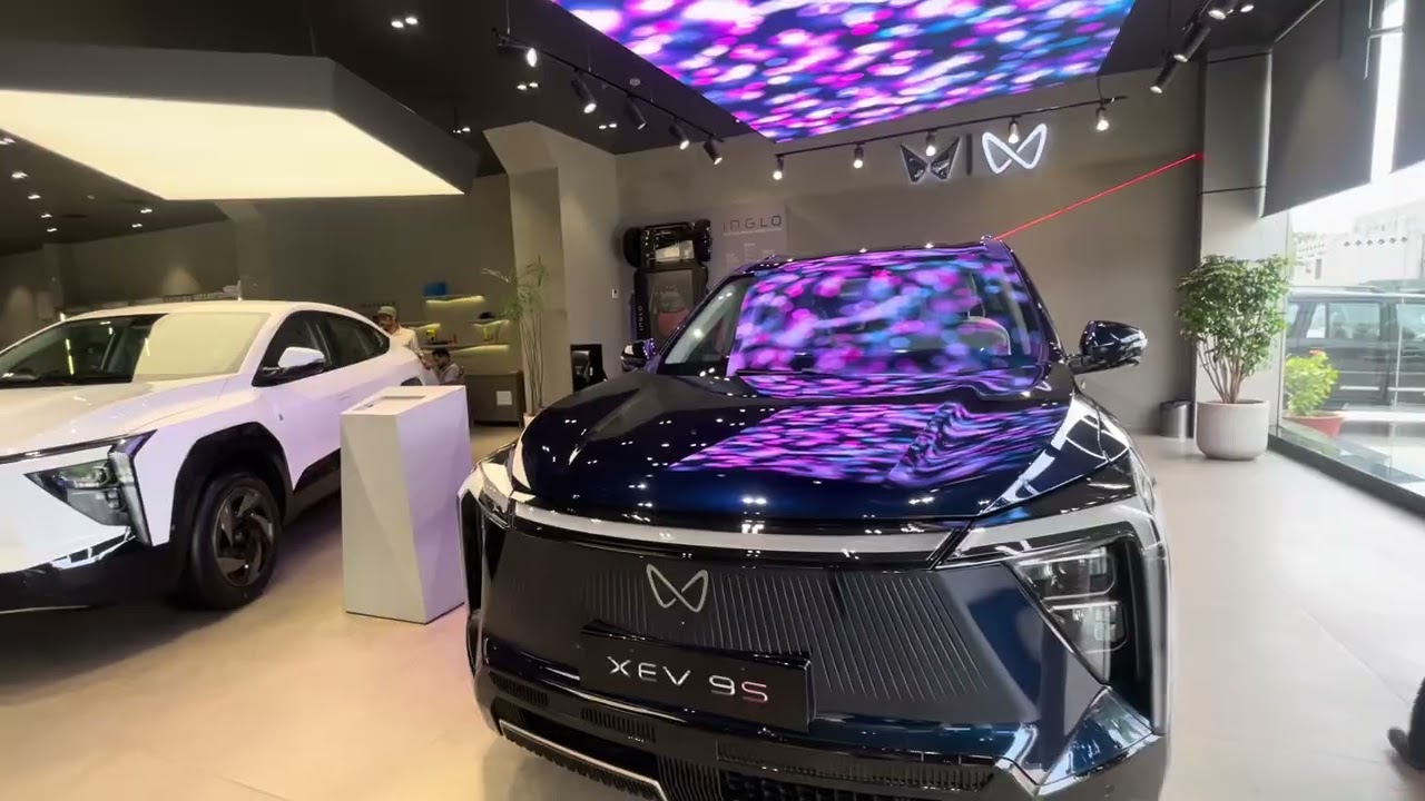 Mahindra XEV 9S, 7-seater electric SUV prices starting at ₹19.95 lakh . #suv #evcar #mahindra #cars