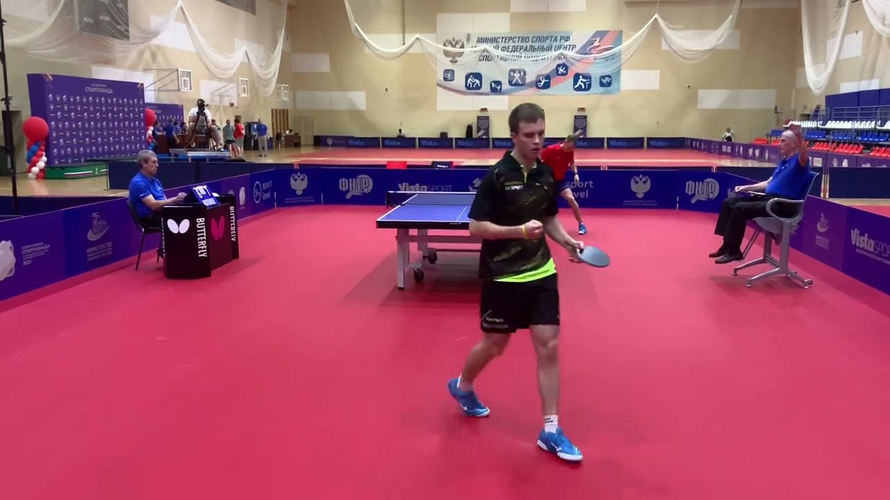 Nikulin - Sidorenko |  All-Russian Spartakiad August 2022 |  singles, 1/2