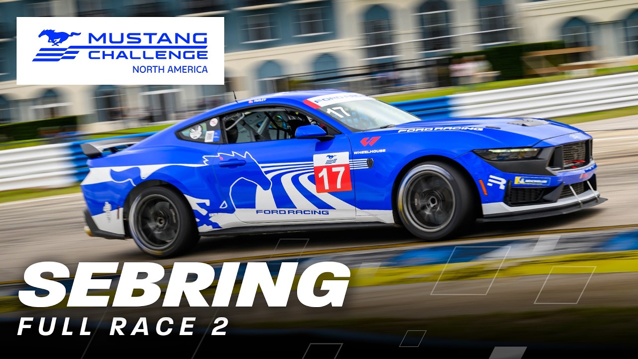 2026 IMSA Mustang Challenge at Sebring International Raceway | Race 2 | Ford Racing | Sebring, FL