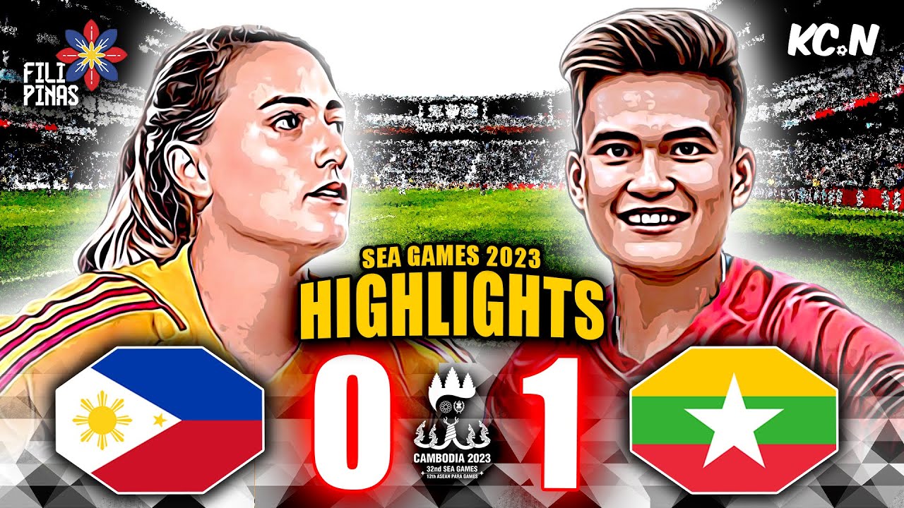Philippines vs Myanmar Women's Football Highlights | SEA Games 2023 Cambodia