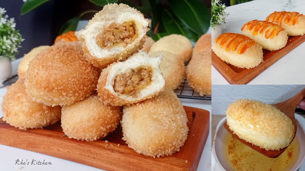 BISA DI FROZEN, ROTI GORENG ISI AYAM KECAP, COCOK BUAT IDE JUALAN