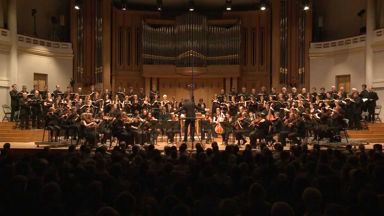 Bach Matthäus-Passion 27. Duetto & Coro: So ist mein Jesus nun gefangen - Sind Blitze, sind Donner