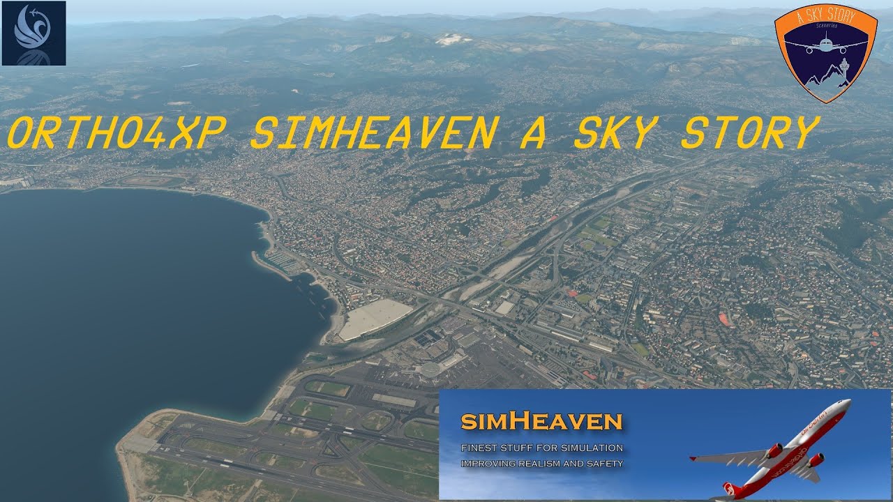 [X-plane 11] Ortho4XP+SimHeaven+A Sky Story+X-Organiser