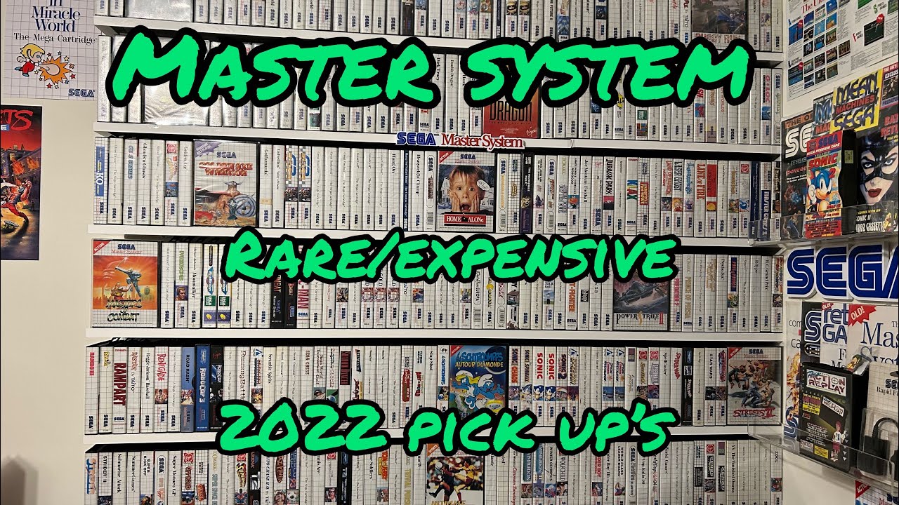 My Rare/Expensive Master System Pick Up’s of 2022 To Finish A Full Set