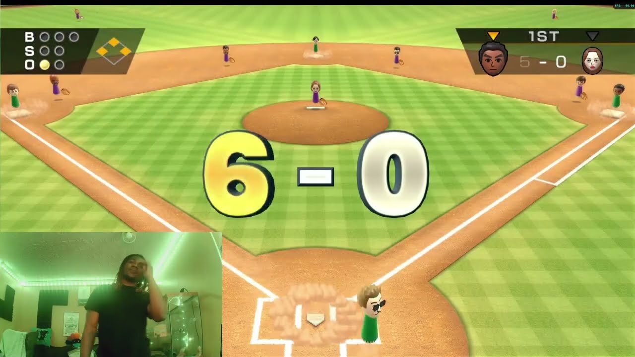 Тестирую Wii Sports на своем ПК.