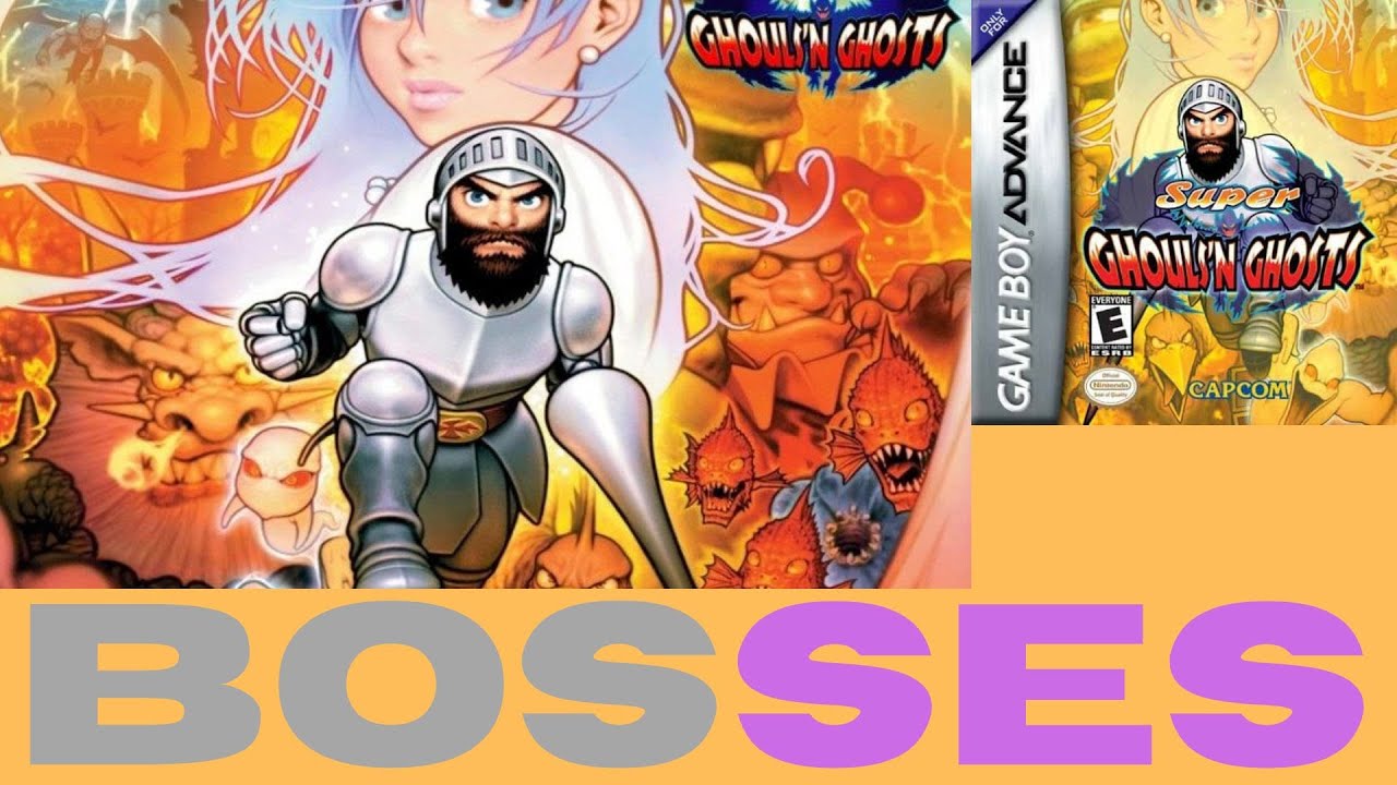 Super Ghouls & Ghosts GBA All Bosses