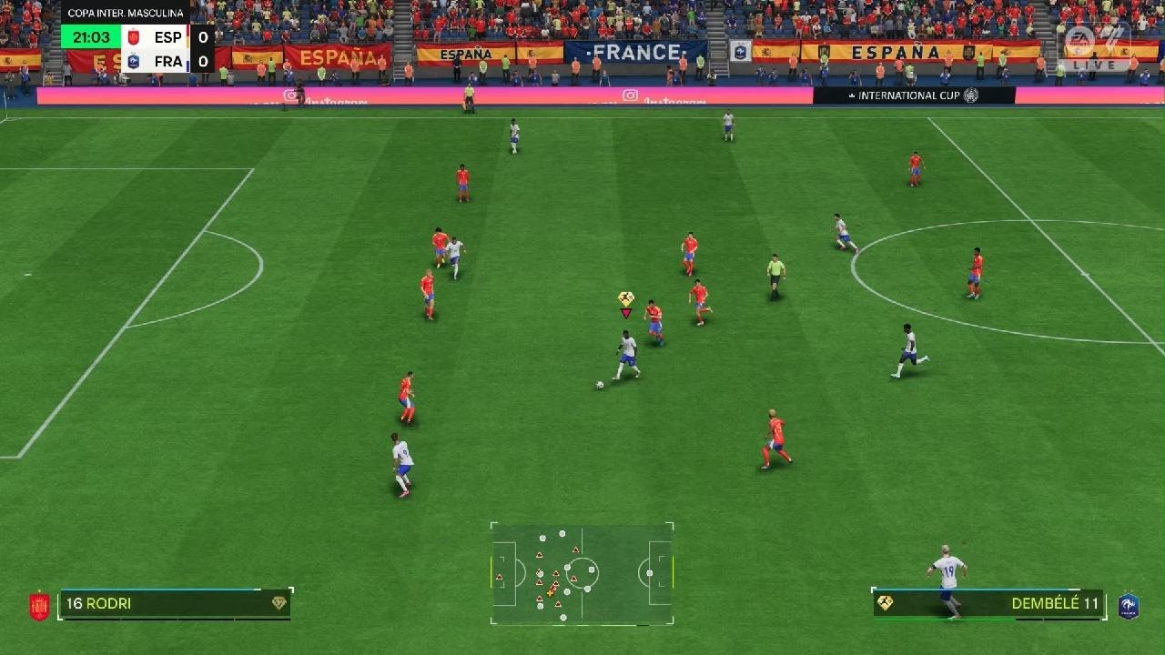 Copa do Mundo - França X Espanha - EA SPORTS FC 25