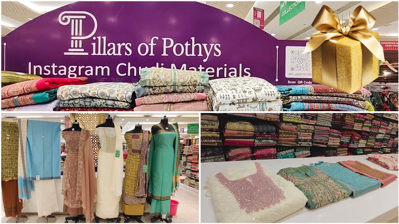 💗Summer Special Chudi Material ❤️20%, Buy 1 Get 2 & Buy 1 Get 1 ❤️ Trichy - Pothys @UshaKarthi1