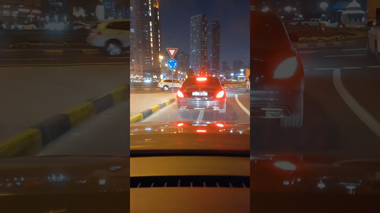 Driving - Sharjah To Dubai Mall, Thru Al Ittihad Road E11 Rashid St. Qarhoud Br. Oud Metha St. Khail