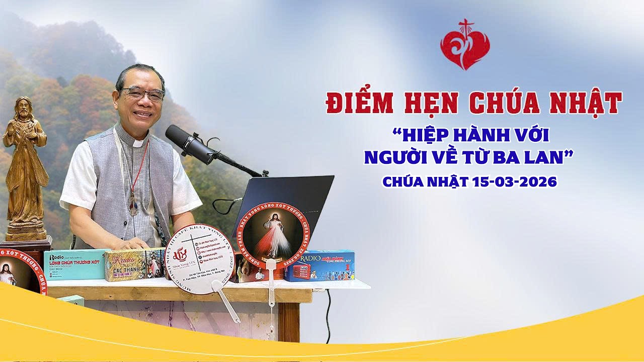 Điểm Hẹn Chúa Nhật | HIỆP HÀNH VỚI NGƯỜI PHỤ NỮ TRẦM CẢM | 08/03/2026