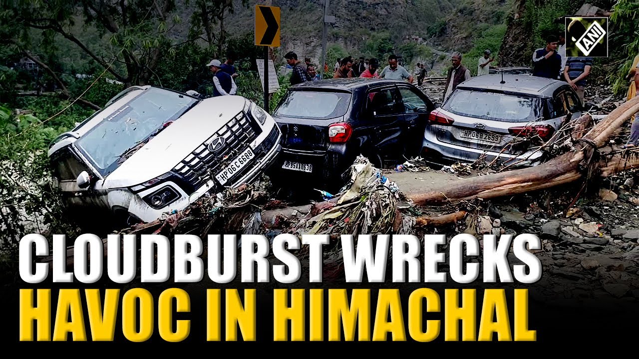 Cloudburst near Himachal Pradesh&rsquo;s Rampur wreaks havoc; vehicles damaged, roads blocked