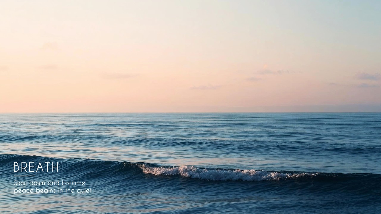 let the quiet heal you.