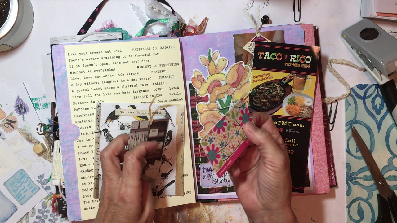Creative Journal Process Video #4
