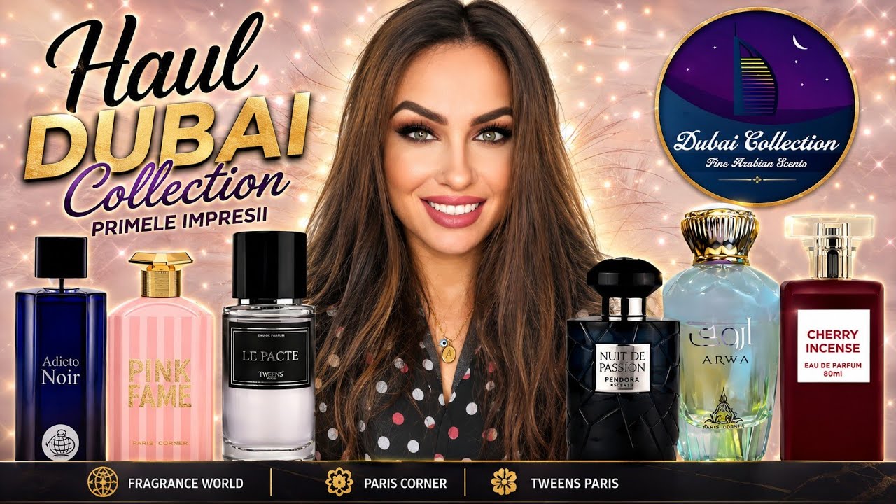 Haul Dubai Collection | primele impresii | Fragrance World | Paris Corner | Tweens Paris