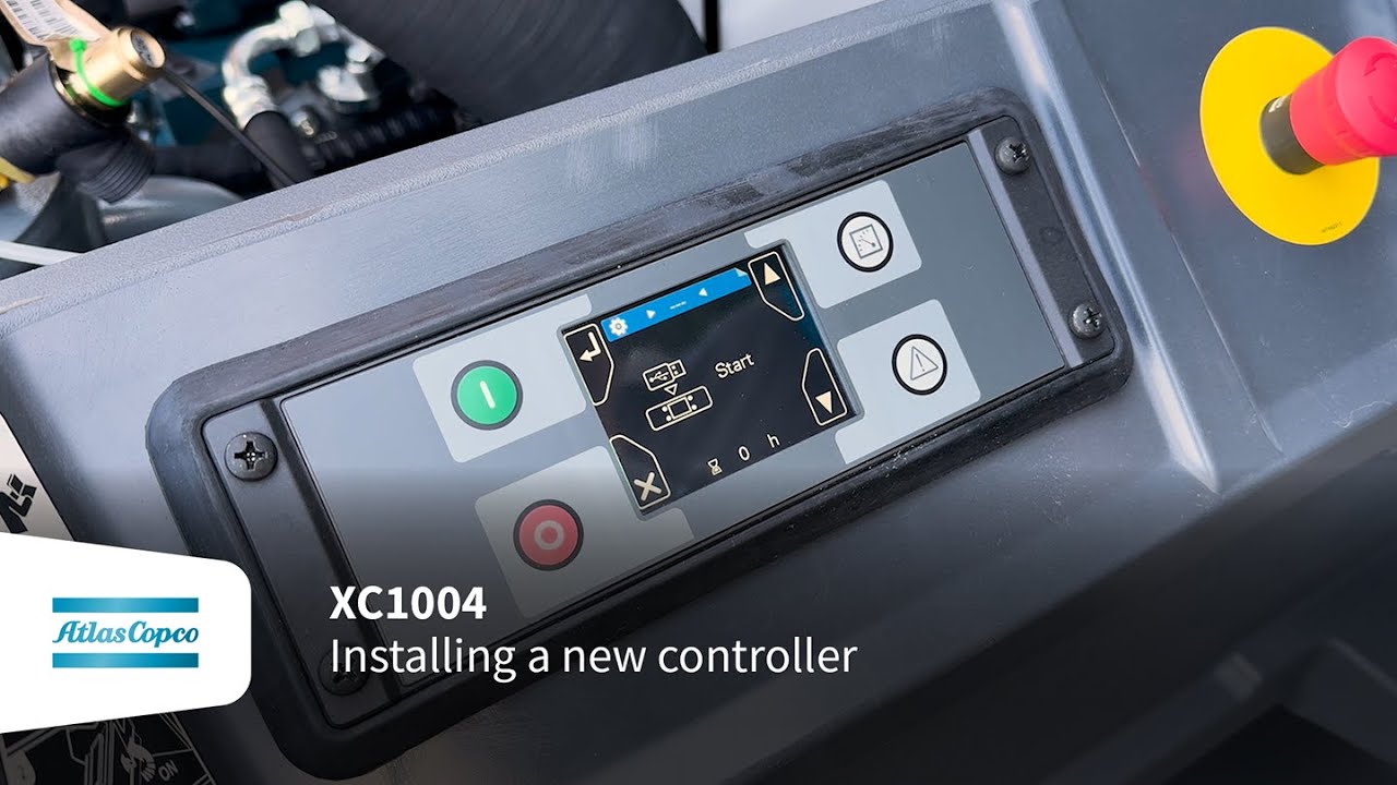 How to Install a New Atlas Copco XC1004 Controller