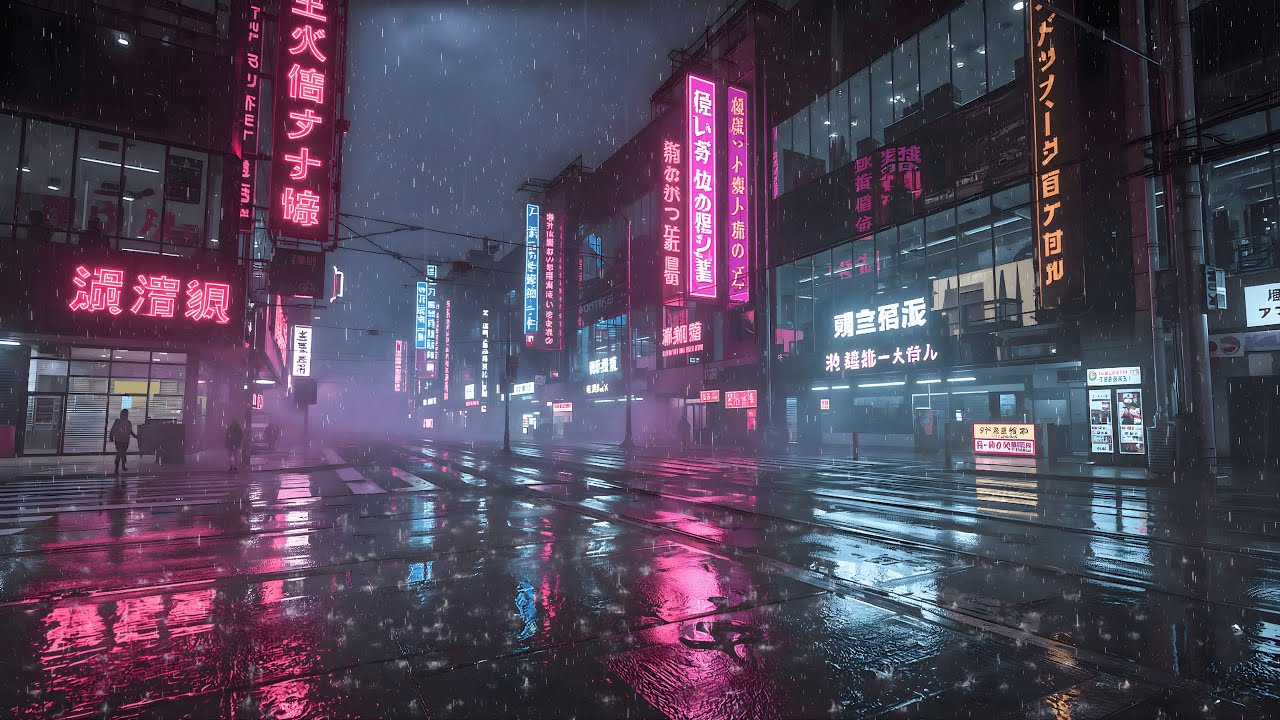 Walking Through Shibuya at Night 🌃 Cyberpunk Tokyo Rain Vibes | 4k