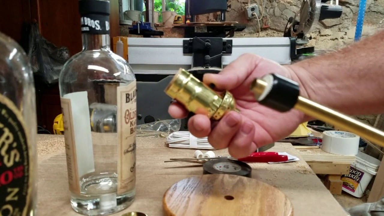 Whiskey Lamp Making Process