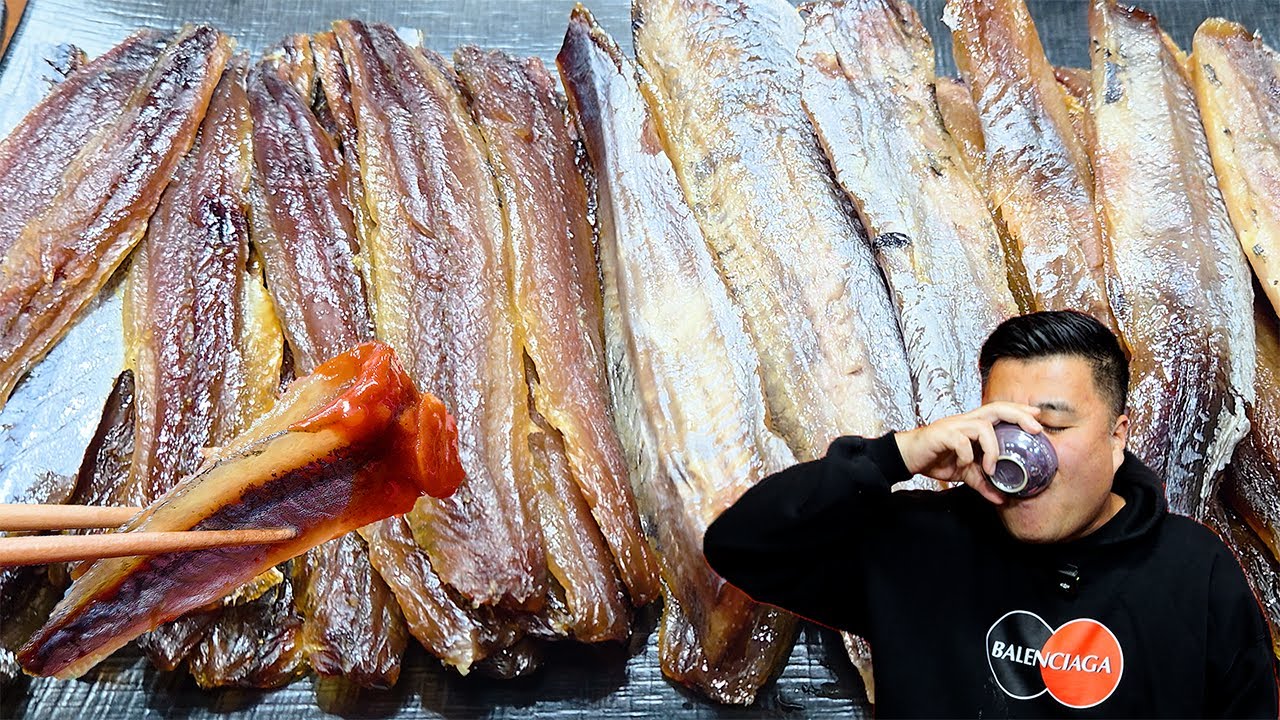 찐 포항과메기!! 청어과메기+꽁치과메기 해창 막걸리에 한 잔 솨솨