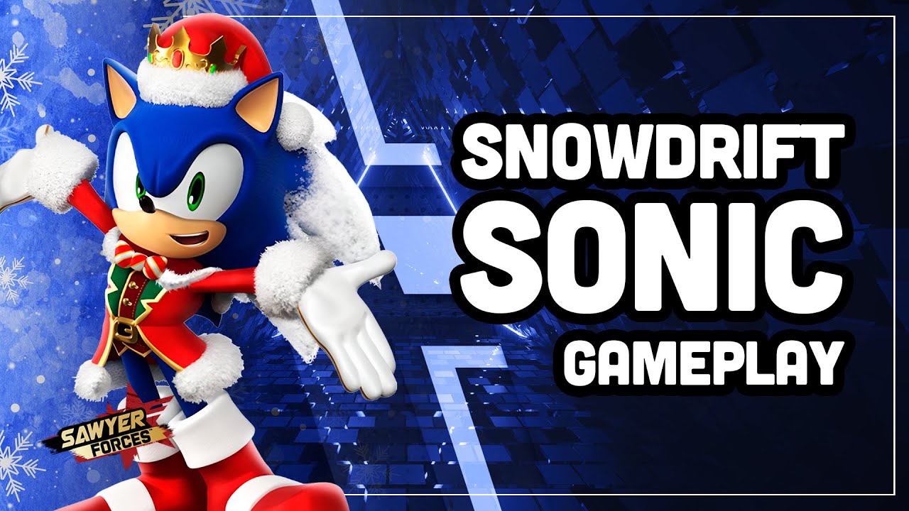 Sonic Forces Speed Battle: Snowdrift Sonic Gameplay 2025
