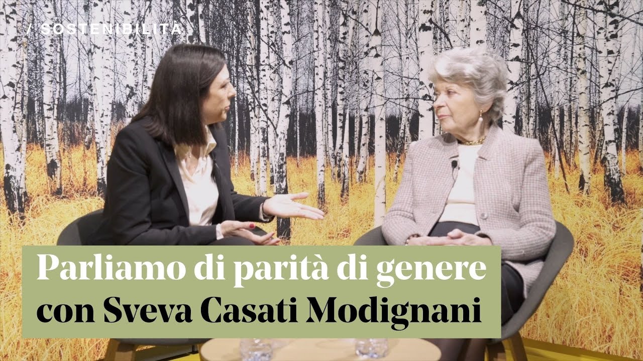 Parliamo di parità di genere con Sveva Casati Modignani