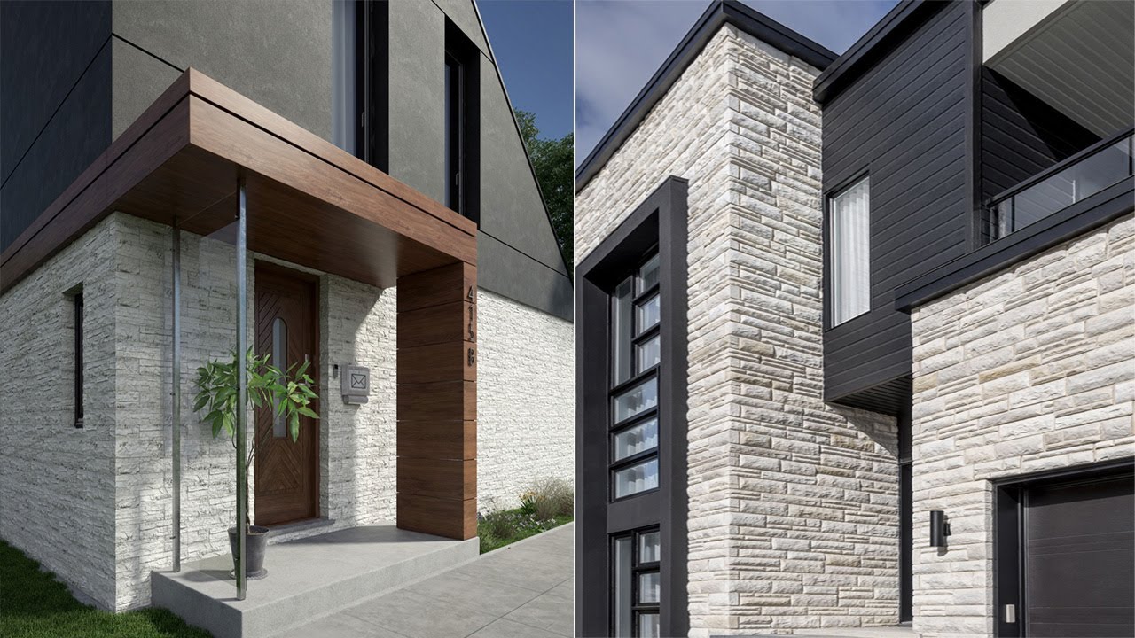 100 Elevation Wall Tiles Design 2025 | Stone Wall Cladding | Modern House Exterior Wall Design Ideas