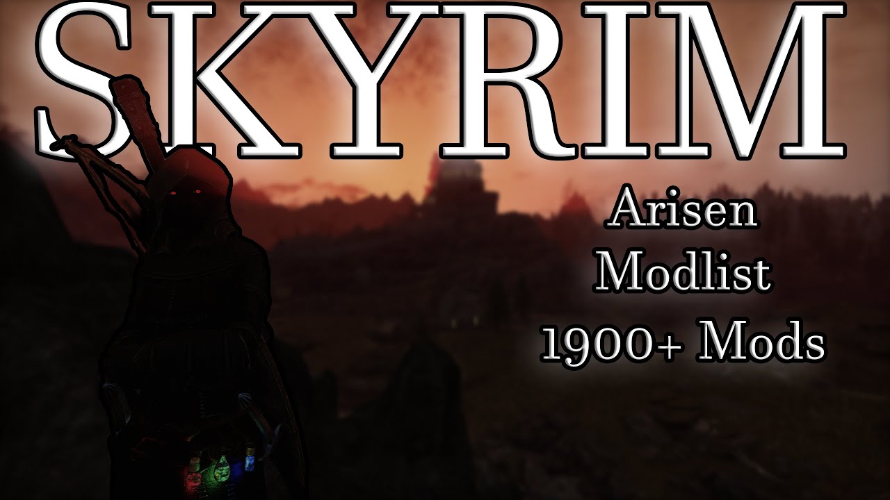 SKYRIM 1900+ WABBAJACK MODLIST | ARISEN v1.4 GAMEPLAY