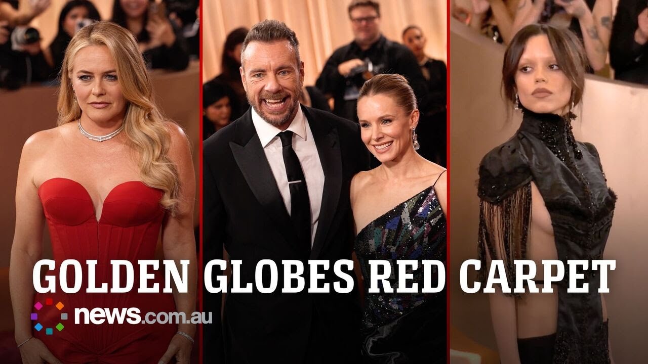 Golden Globes 2026 red carpet: Stars sparkle ahead of ceremony