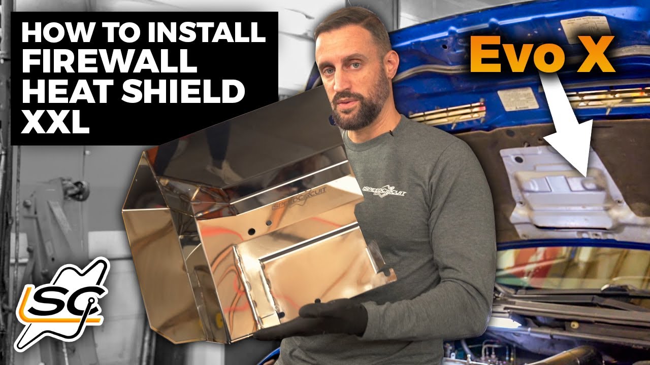 How To Install SpeedCircuit Firewall Heat shield XXL on an Evo X
