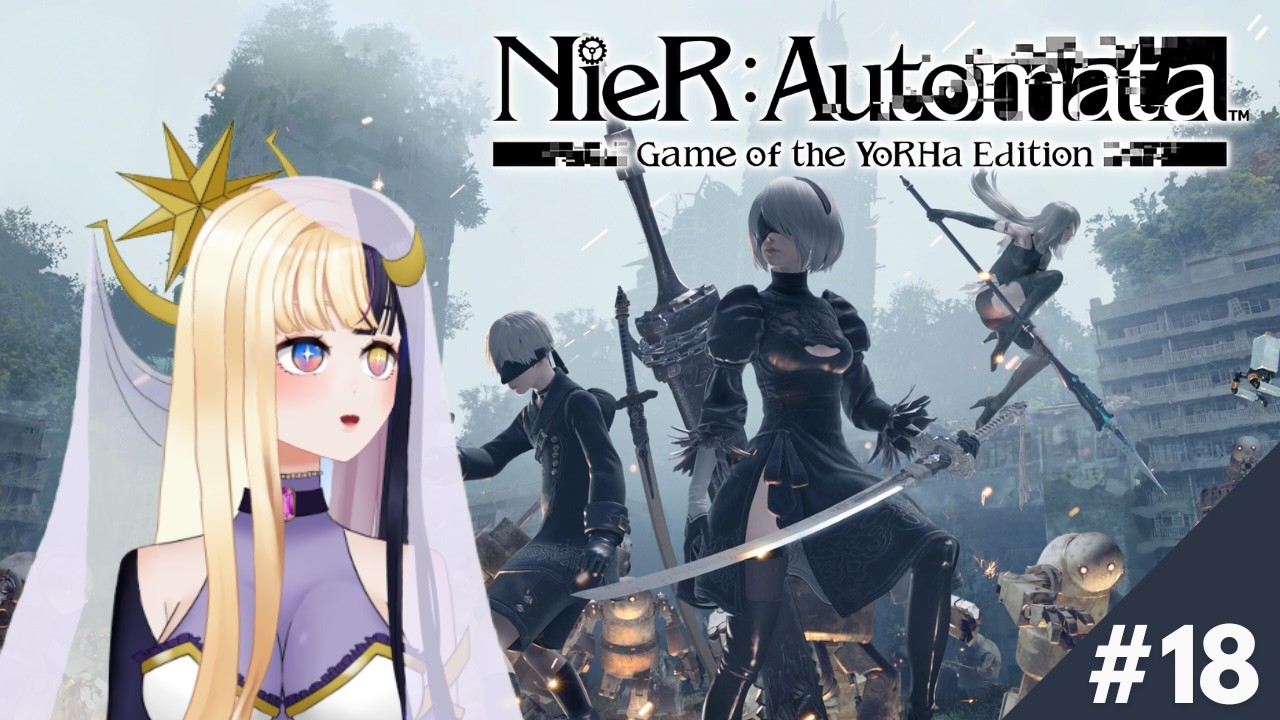 【NieR: Automata】Continuamos con la mision principal (parte 18)