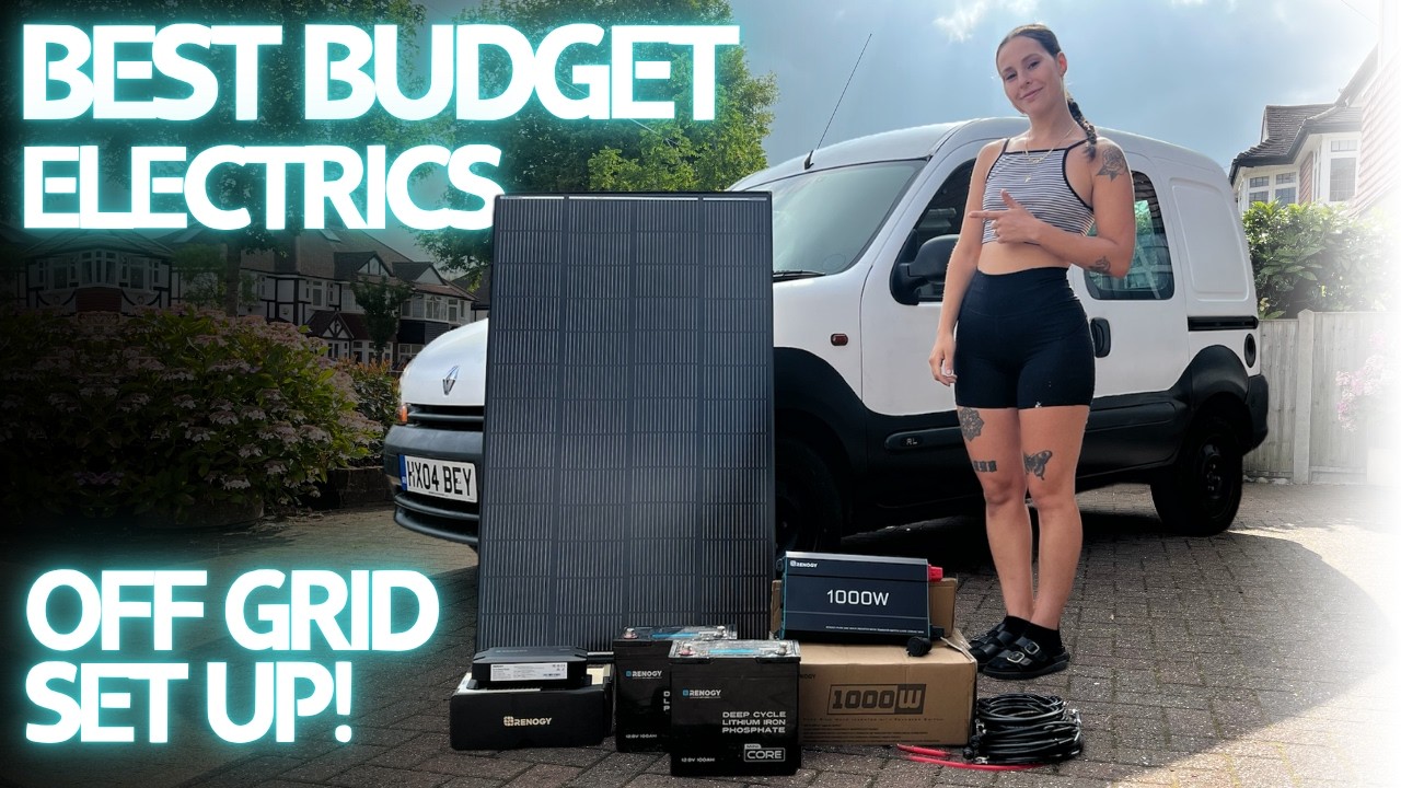 INSTALLING RENOGY'S FULL OFF-GRID KIT! MICRO CAMPER CONVERSION