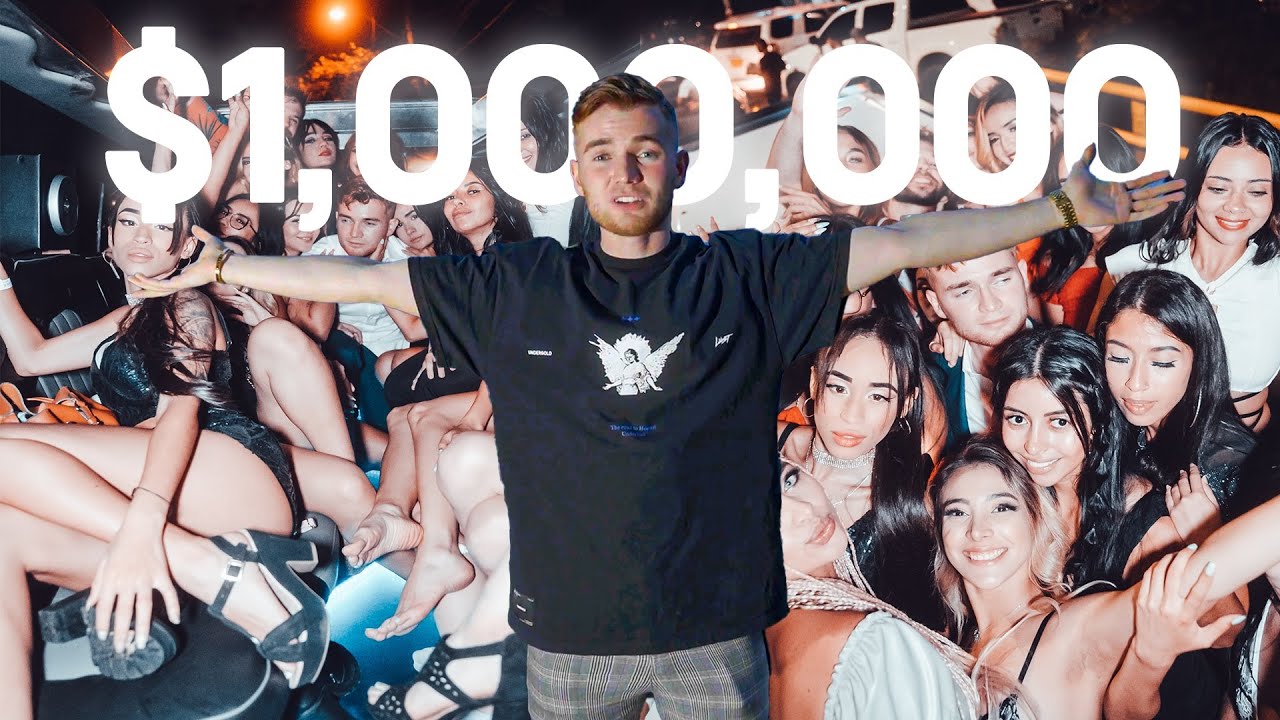 This 25 y/o millionaire had the craziest birthday ever.