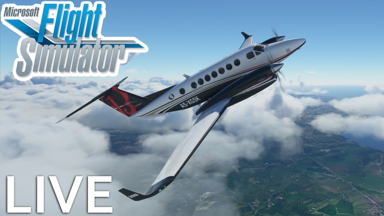 Lets Fly Home LIVE!  -  Microsoft Flight Sim 2020!