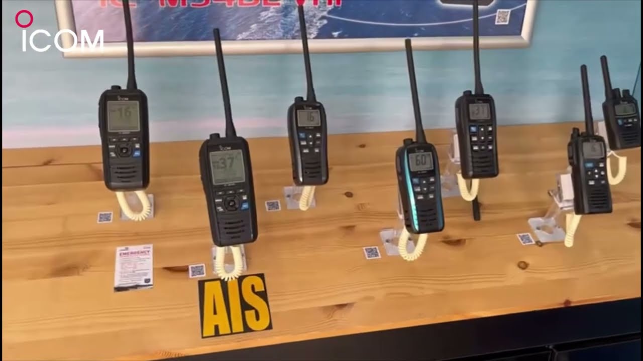 Welcome to the Icom stand (F017) at the Southampton Boat Show 2023