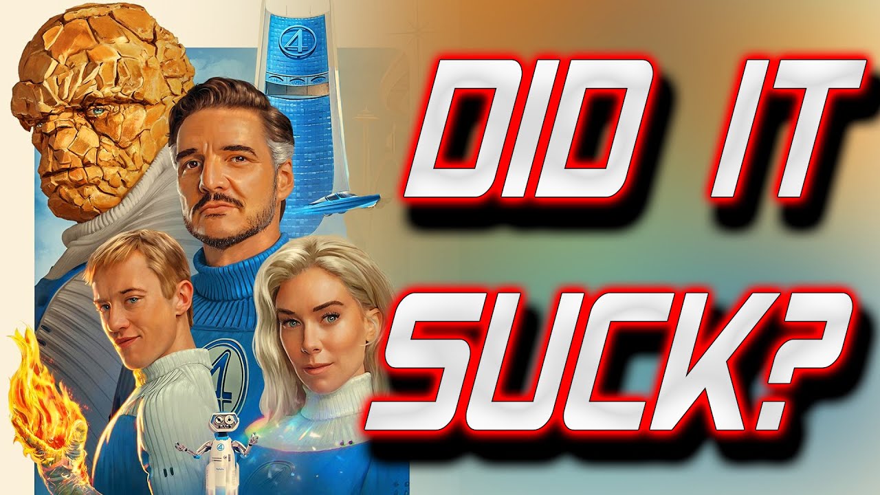 FANTASTIC FOUR FIRST STEPS MOVIE REVIEW | Did It Suck? | Let's Talk Episode 100
