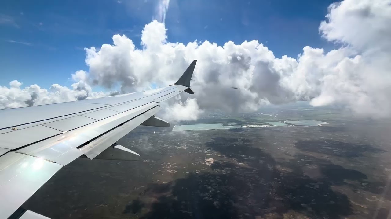 American Airlines Boeing 737 MAX 8 landing at Miami International Airport (KMIA)