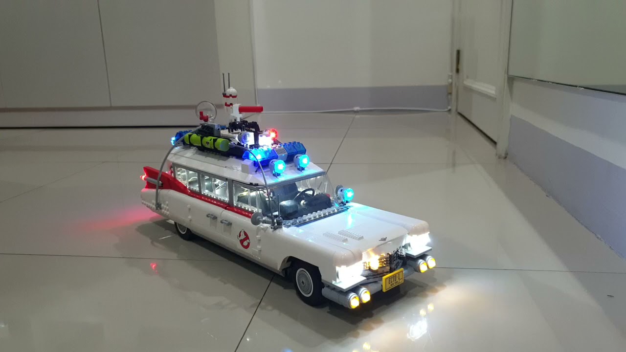 Lego 10274 Ecto 1 with Motorization and Light/Sound kit