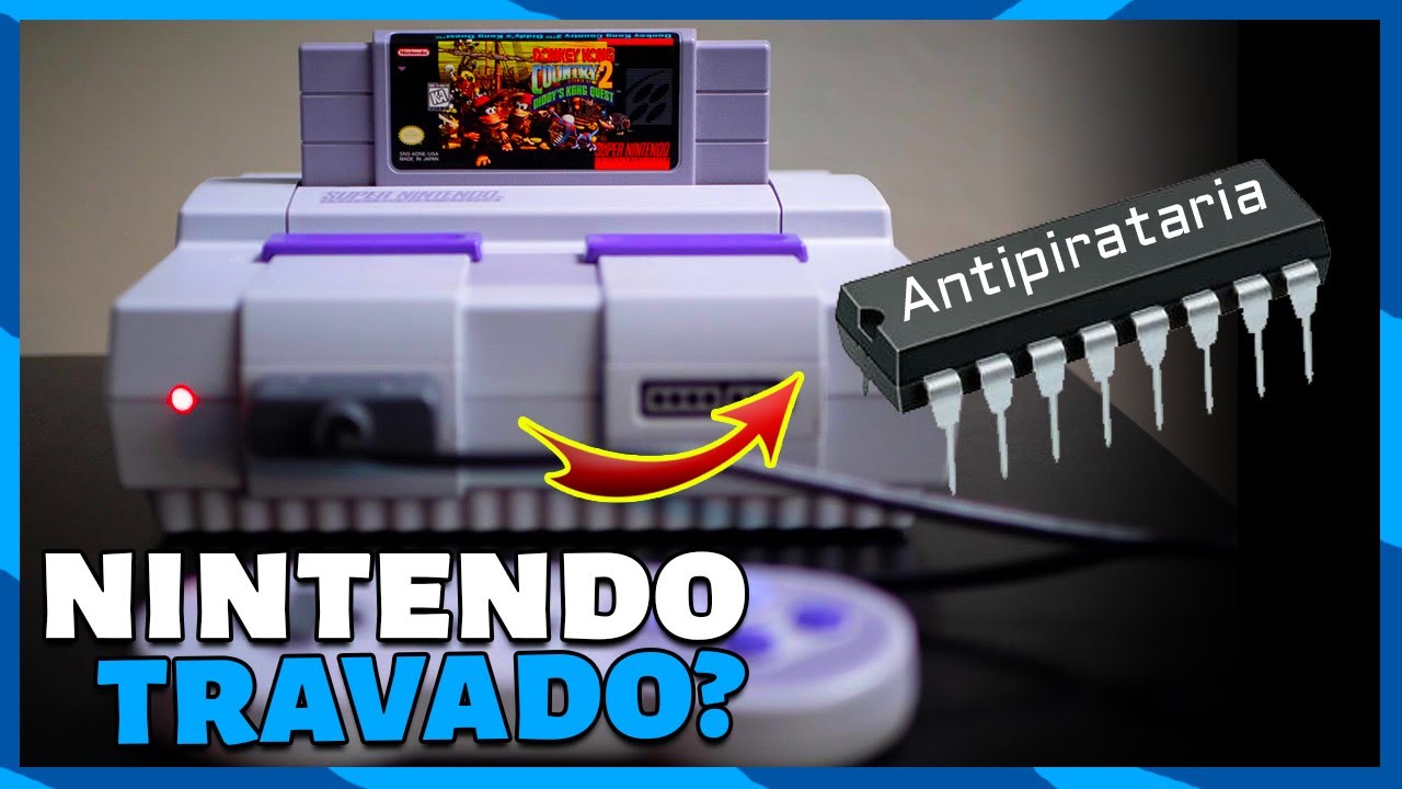 Trava antipirataria do Super Nintendo NES e Nintendo 64