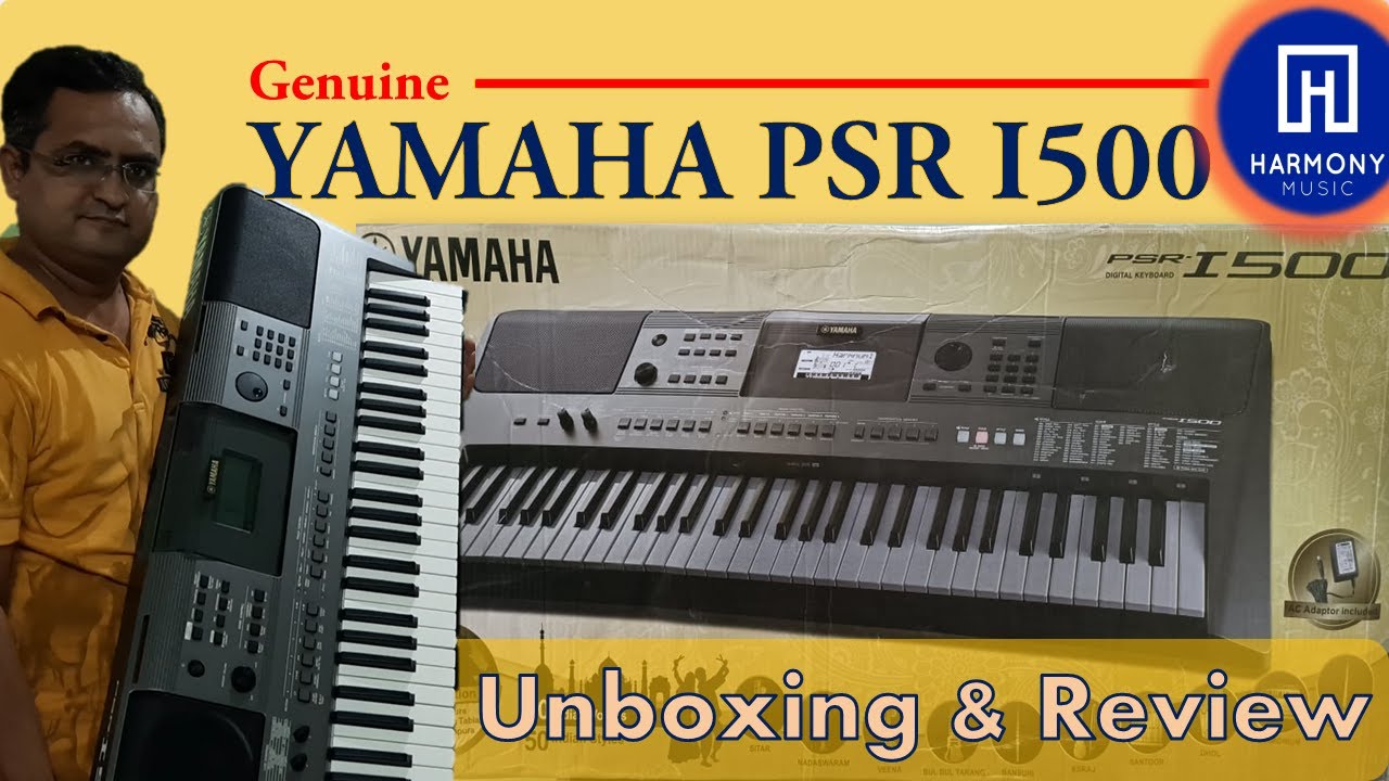 Yamaha I 500 | PSR I500 | Unboxing & Review | Keyboard Under 25000