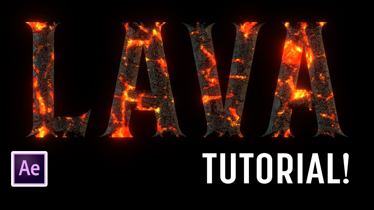 Lava Reveal Animation Tutorial