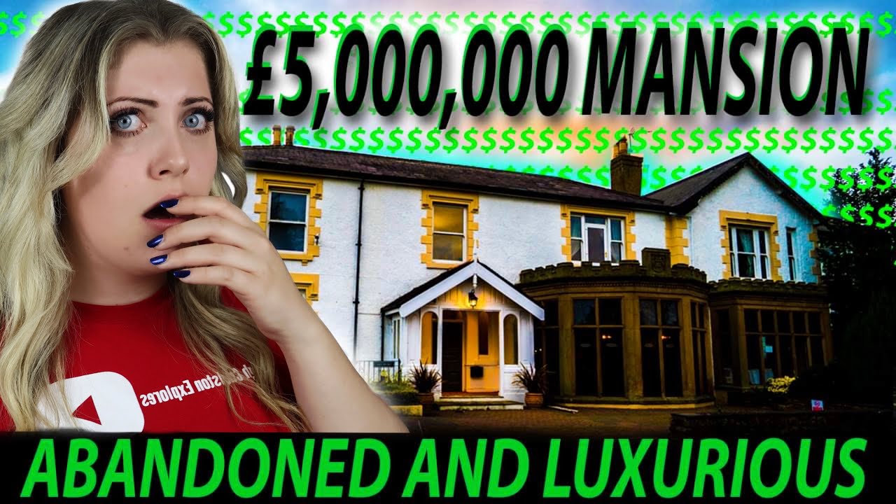 ABANDONED £5,000,000 MANSION| SHUT DOWN & EVACUATED WITH EVERYTHING LEFT BEHIND| FOUND CRIME SCENE!