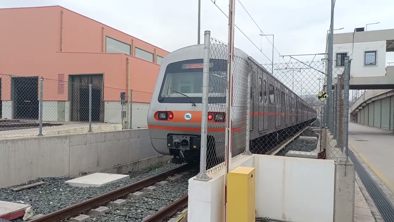 Athens Metro test line.