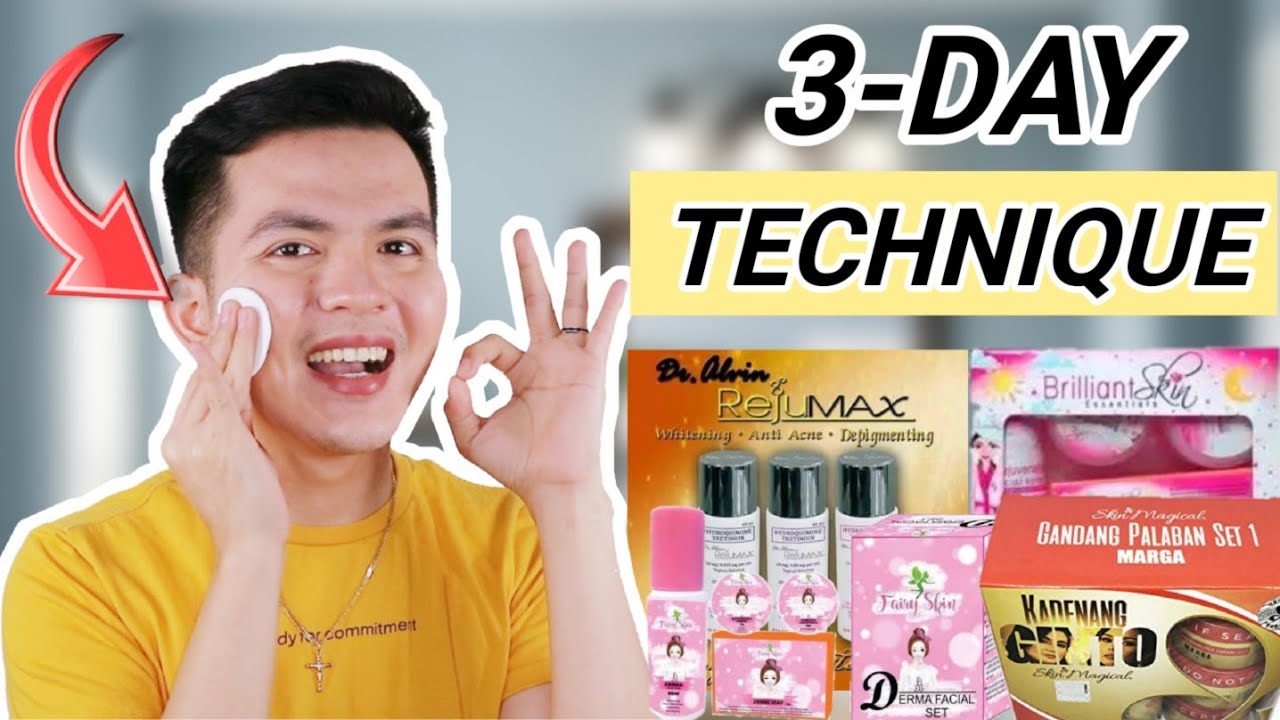 LEARN THE 3-DAY TECHNIQUE SA PAG GAMIT NG REJUVENATING SET!