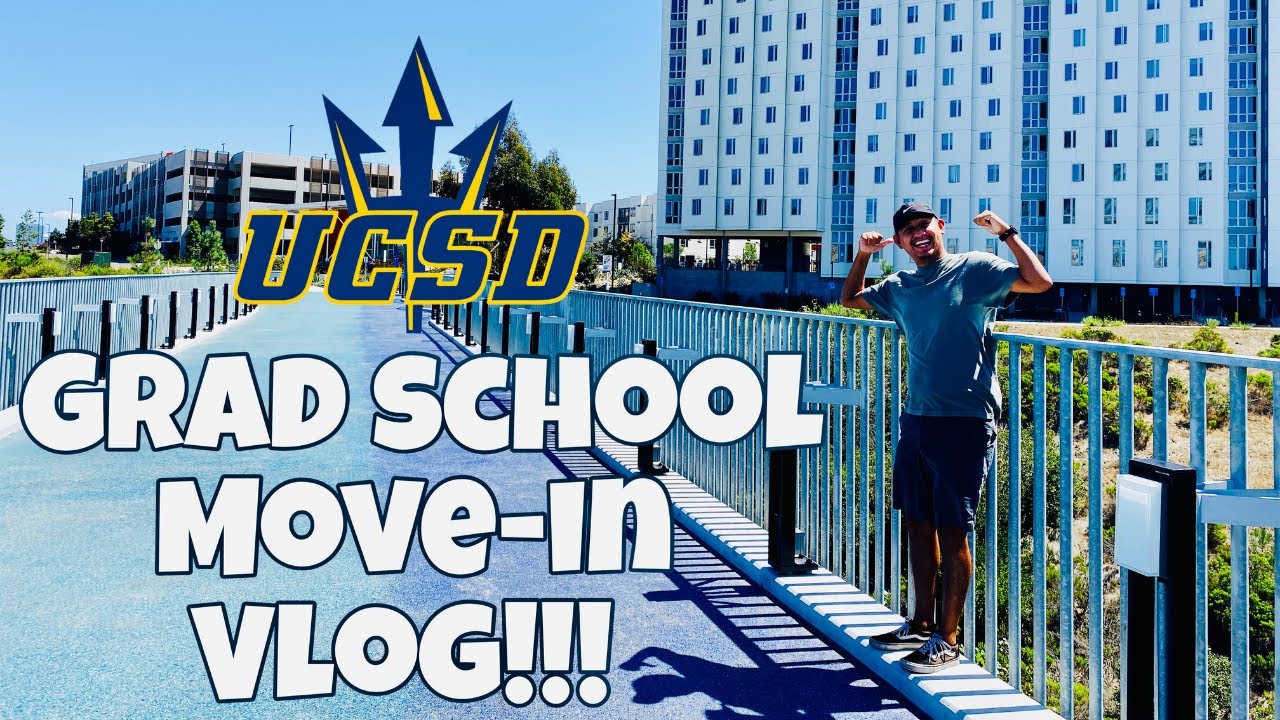 GRADUATE SCHOOL MOVE-IN VLOG | PhD Student at UC San Diego | Grad Student Housing Apartment Tour